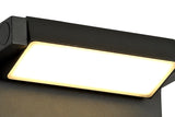 LUC4817 Lucasan Wall Lamp 10W LED IP54 Indoor/Outdoor Use in a Graphite Black Finish