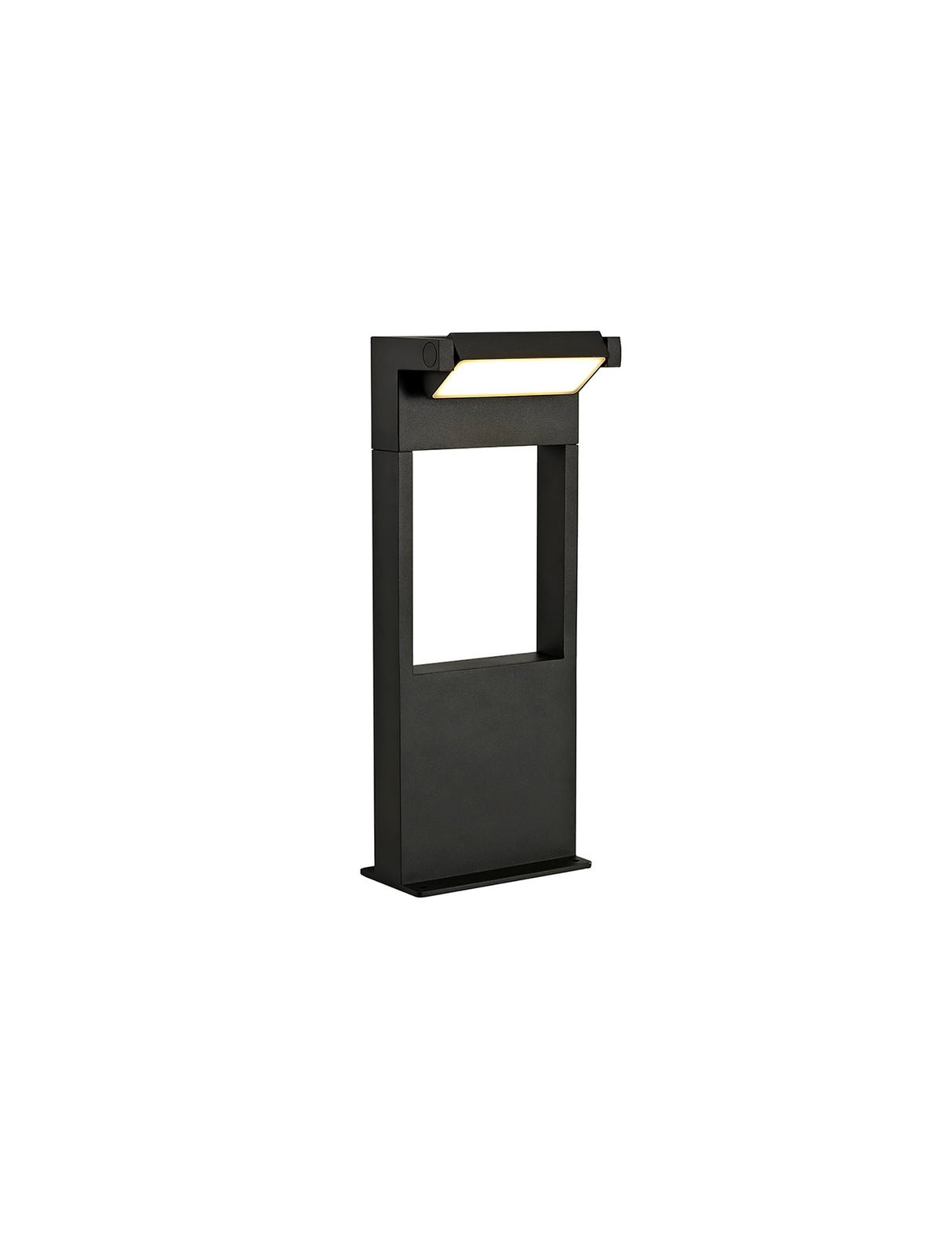 LUC5817 Lucasan 38cm 10W Post IP54 Indoor/Outdoor Use in a Graphite Black Finish