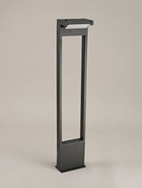 LUC6817 Lucasan 78cm 10W Post IP54 Indoor/Outdoor Use in a Graphite Black Finish