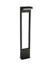 LUC6817 Lucasan 78cm 10W Post IP54 Indoor/Outdoor Use in a Graphite Black Finish