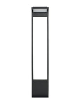 LUC6817 Lucasan 78cm 10W Post IP54 Indoor/Outdoor Use in a Graphite Black Finish