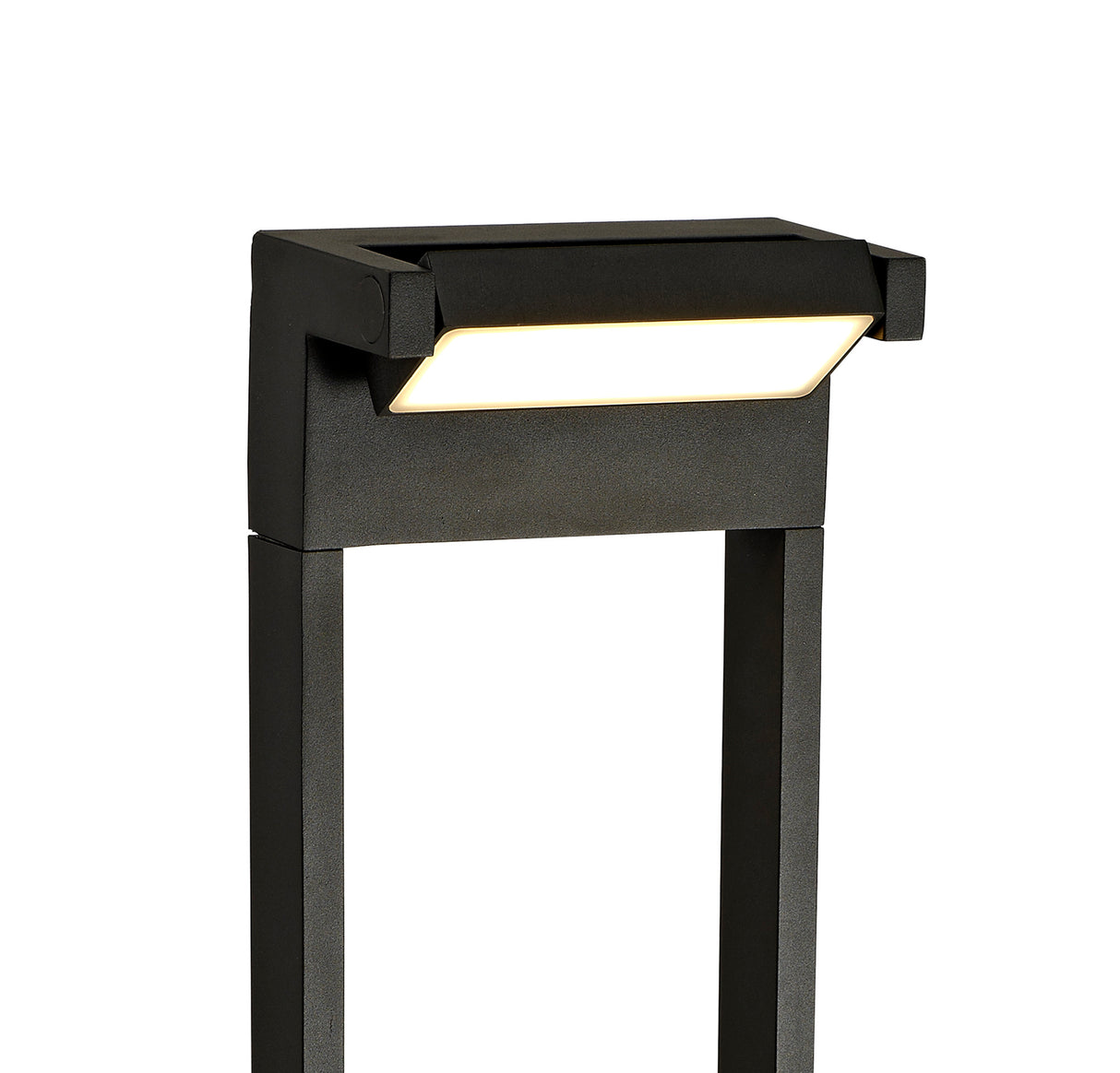 LUC6817 Lucasan 78cm 10W Post IP54 Indoor/Outdoor Use in a Graphite Black Finish