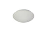 LUT4577 Luto Ceiling 18W LED IP44 in a White/Frosted Glass Finish, Suitable for Bathrooms