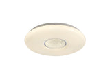 MAC1907 Macondo Ceiling 24W LED in a Opal White/Crystalline Finish