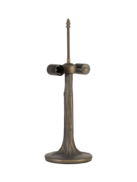 MAH4827 Mahasim 56cm Tree Like Table Lamp 1 Light in a Aged Antique Brass Finish