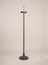 MAH6927 Mahasim 160cm Stepped Design Floor Lamp 2 Light in a Aged Antique Brass Finish