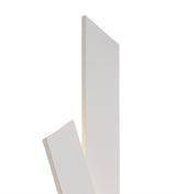 MEB3637 Mebsuta Wall Lamp 12W LED in a Sand White/Frosted White Finish