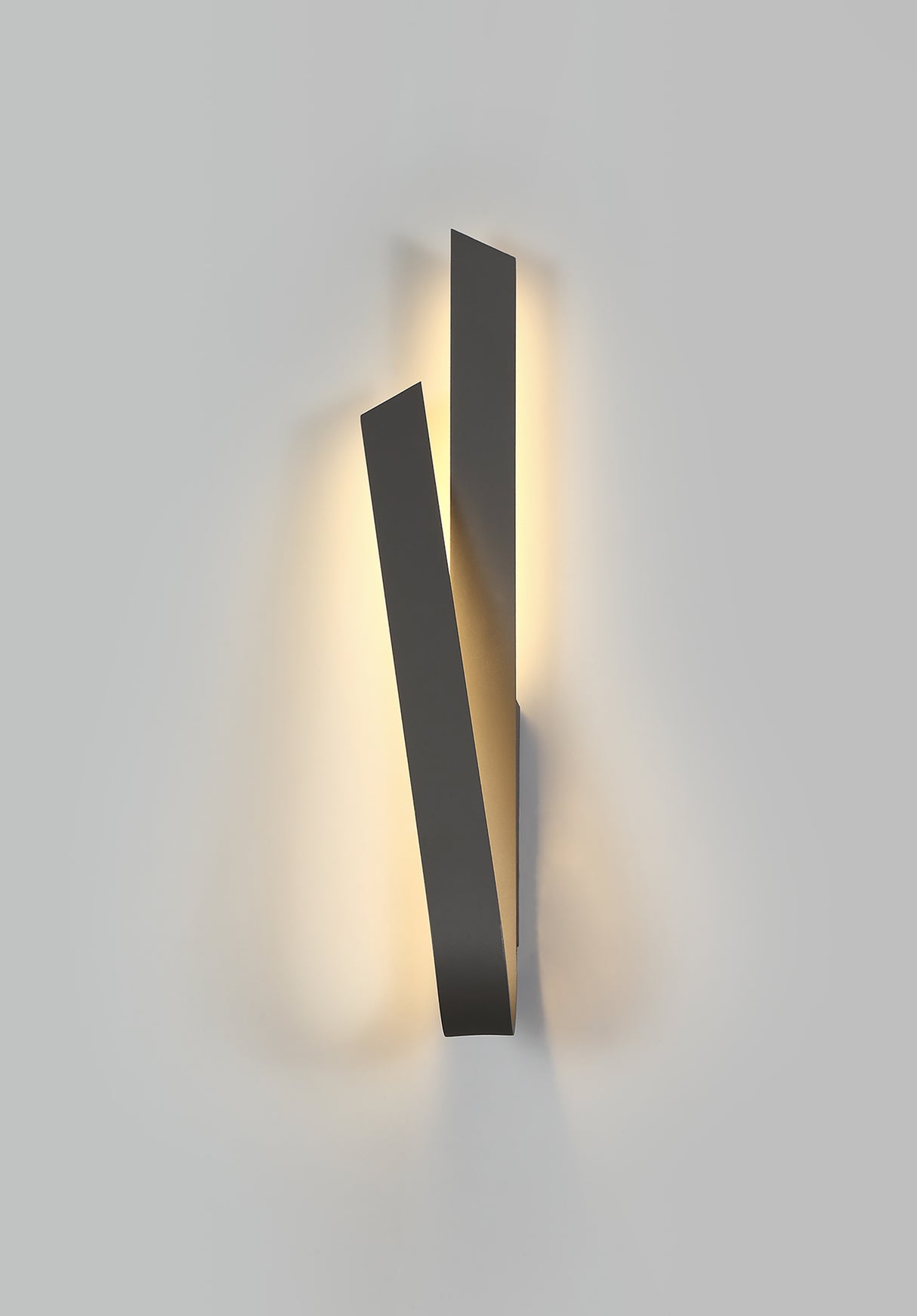 MEB4637 Mebsuta Wall Lamp 12W LED in a Anthracite/Frosted White Finish