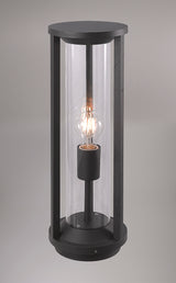 MEI3607 Meissa 50cm Post Lamp IP65 Indoor/Outdoor Use in a Anthracite/Clear Finish