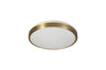 MEN7577 Menkib Ceiling 12W LED IP44 in a Soft Bronze/White Finish, Suitable for Bathrooms