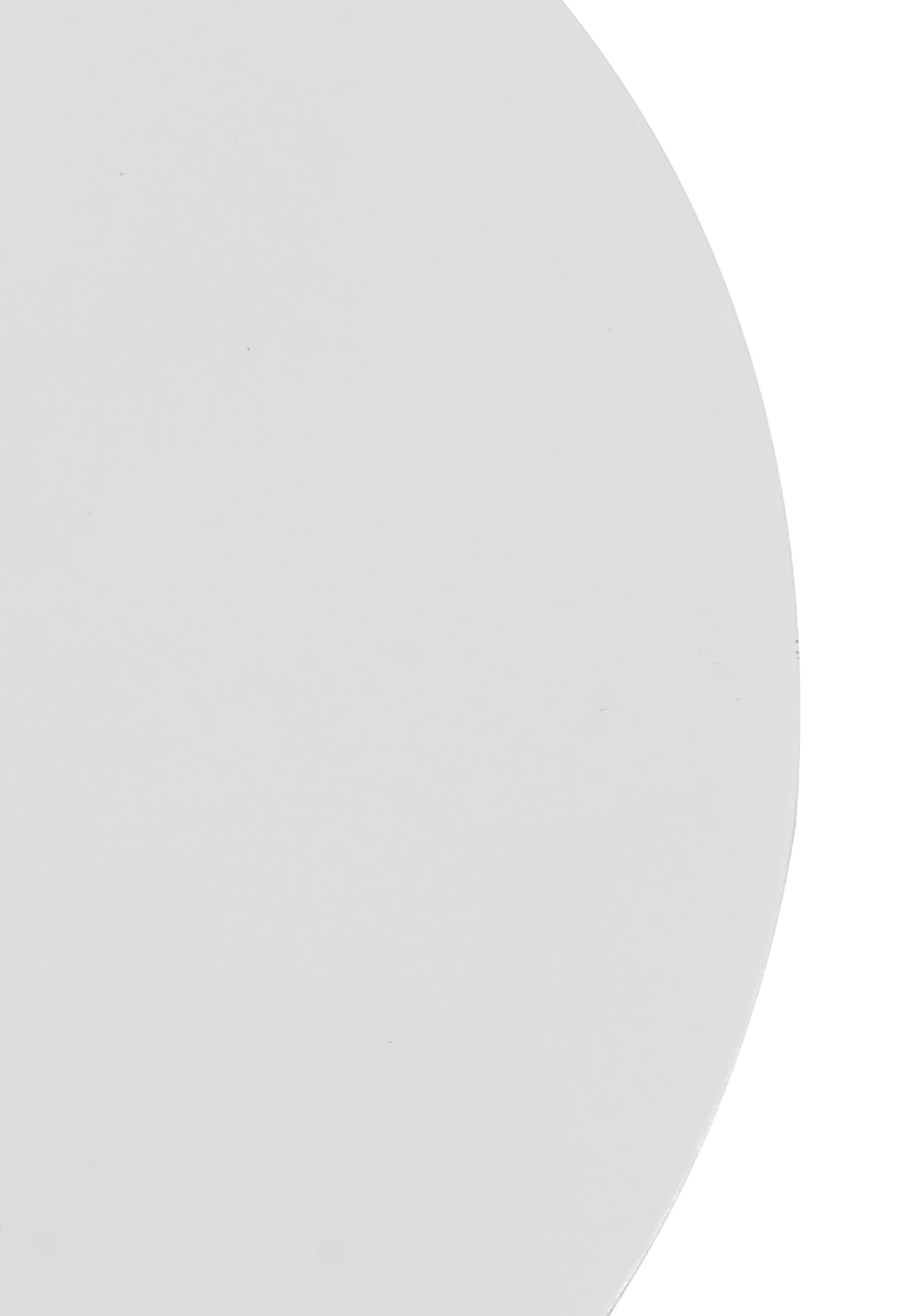 MER0807 Merope 150mm Non-Electric Round Plate in a Sand White Finish