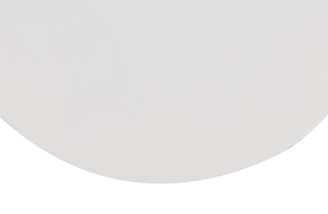 MER1807 Merope 200mm Non-Electric Round Plate in a Sand White Finish