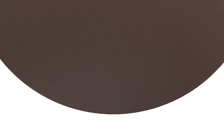 MER3517 Merope 150mm Non-Electric Round Plate in a Coffee Finish