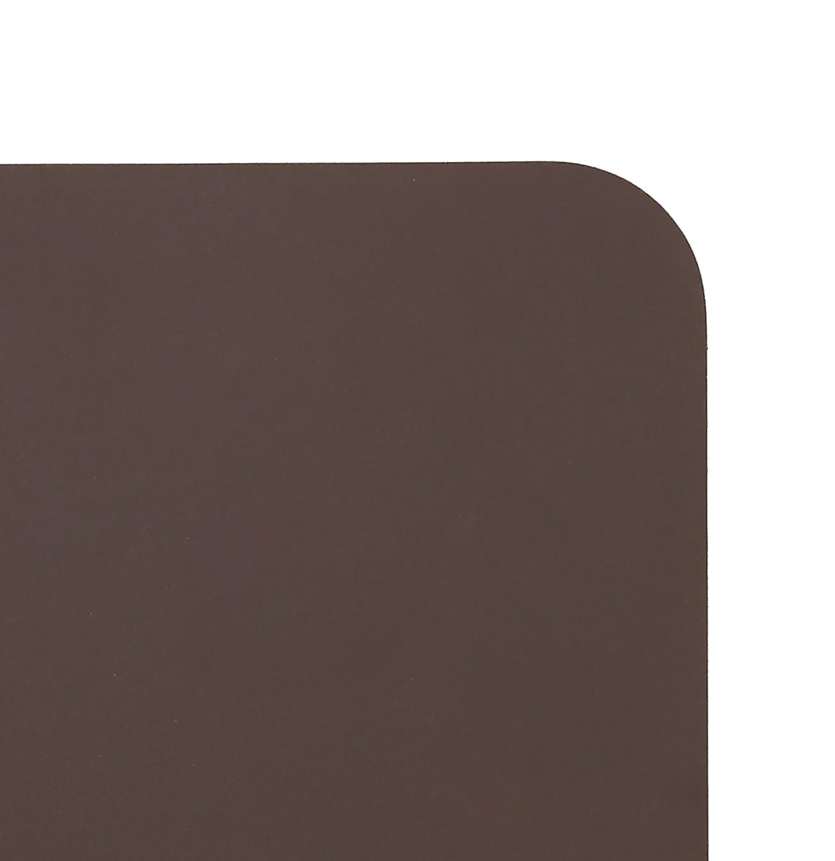 MER5517 Merope 150mm Non-Electric Square Plate in a Coffee Finish