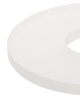 MER6807 Merope 190mm Non-Electric Round Acrylic in a Frosted Finish