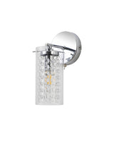 MIS9909 Misam 1 Light Wall Light Switched Polished Chrome