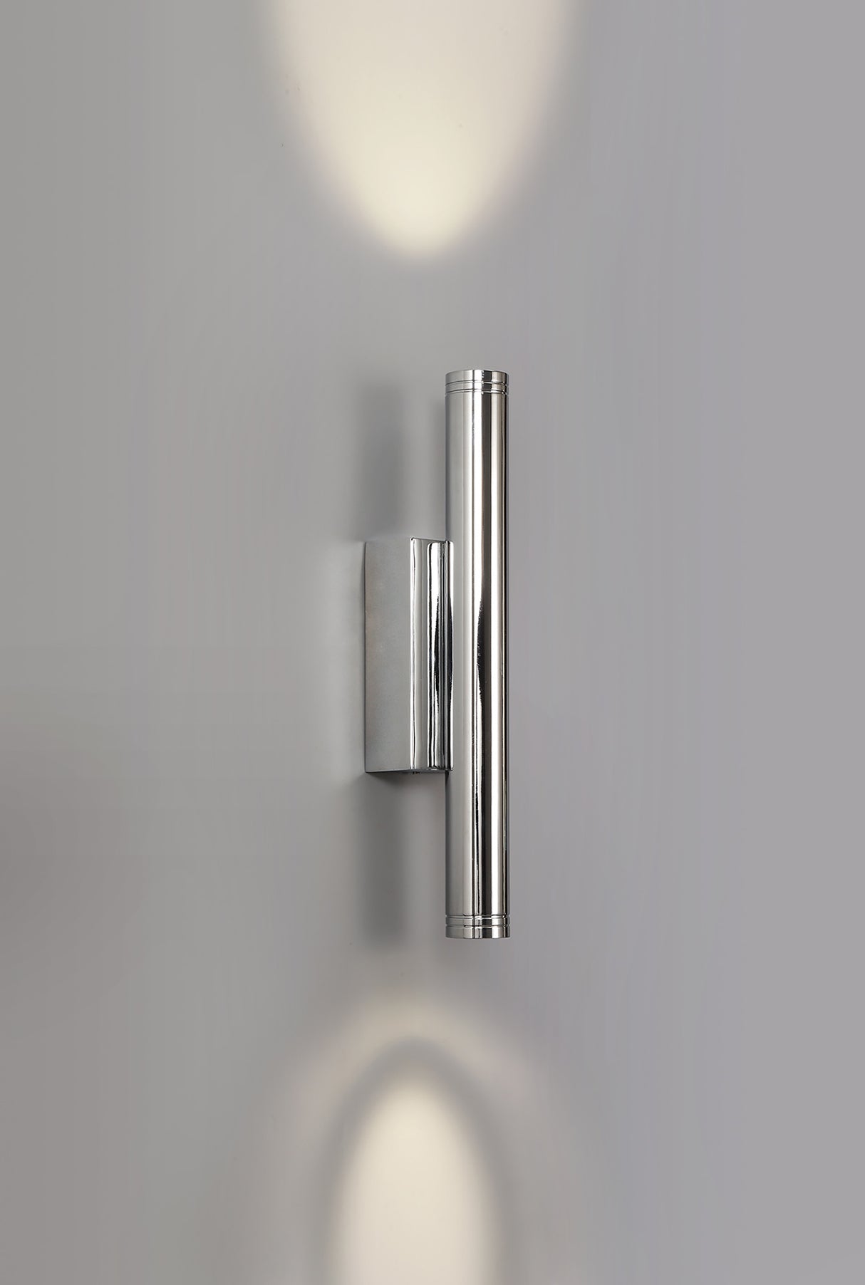 NOS6067 Nosaxa Wall Lamp 6W LED in a Chrome/Opal White Finish, Suitable for Bathrooms