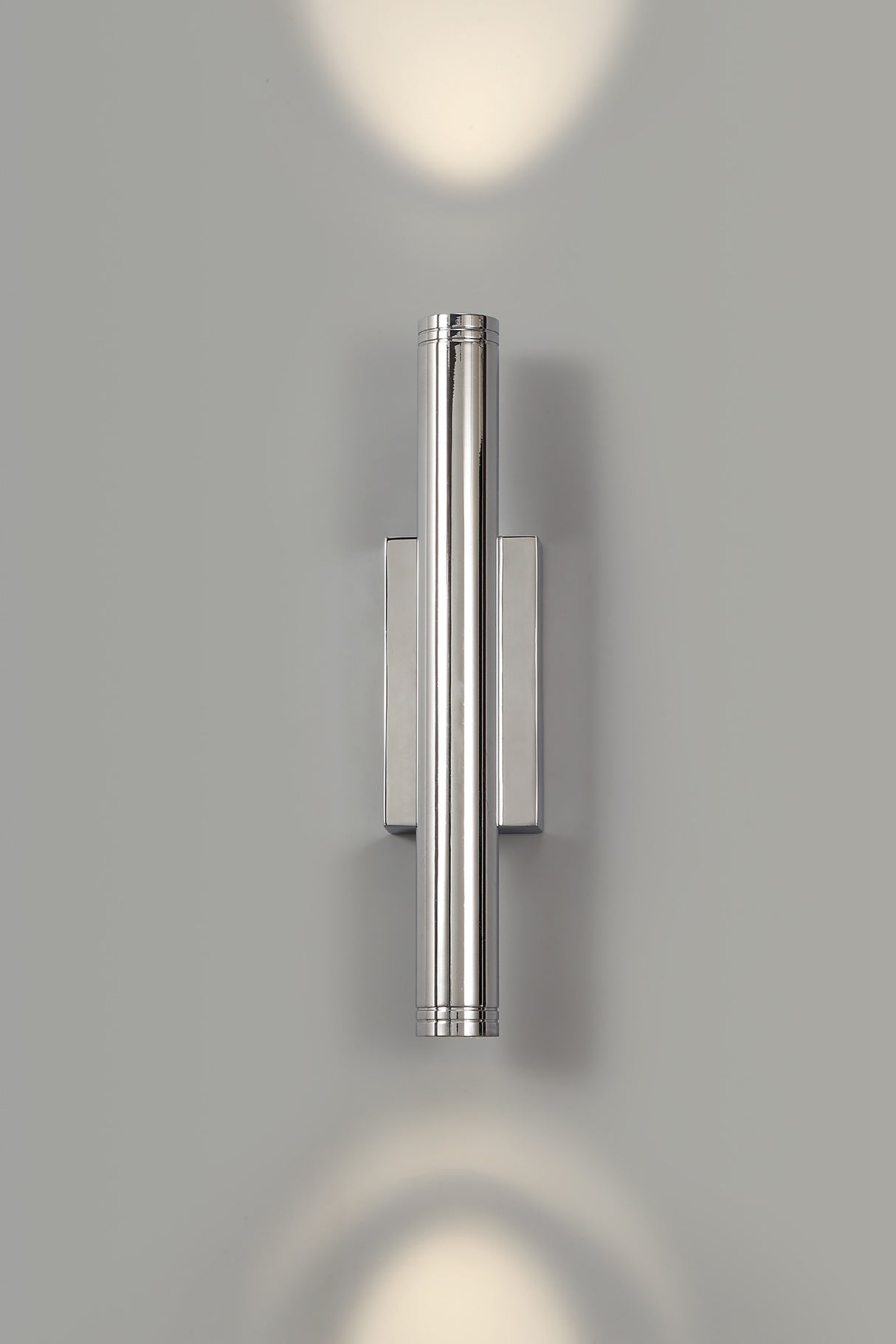 NOS6067 Nosaxa Wall Lamp 6W LED in a Chrome/Opal White Finish, Suitable for Bathrooms