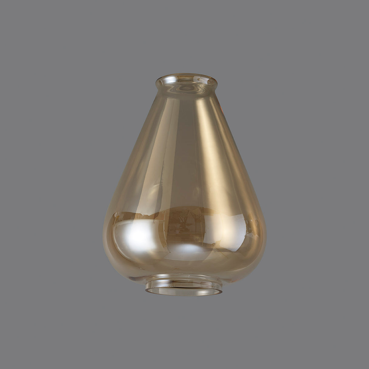 OLE3318 Olean Narrow Pendant 1 Light in a Ancient Brass/Clear Finish