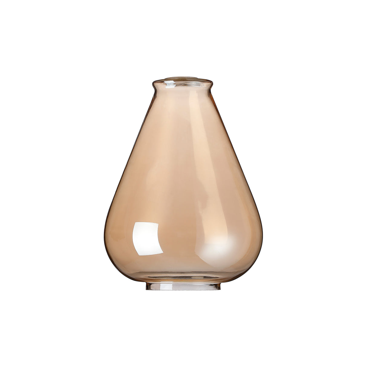 OLE3318 Olean Narrow Pendant 1 Light in a Ancient Brass/Clear Finish