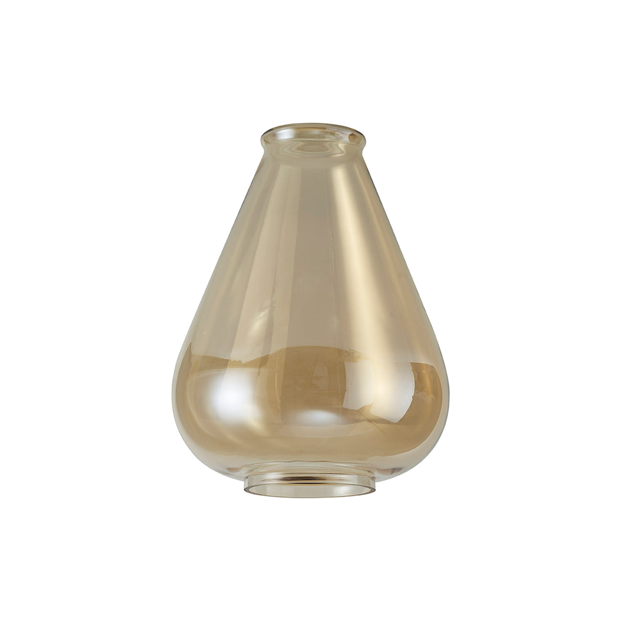 OLE3318 Olean Narrow Pendant 1 Light in a Ancient Brass/Clear Finish