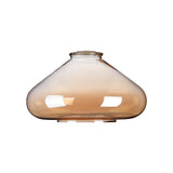 OLE4318 Olean Wide Pendant 1 Light in a Ancient Brass/Clear Finish