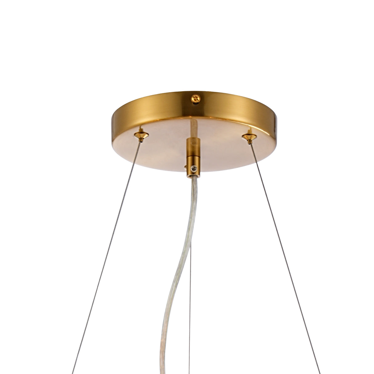 ORI0059BR_CL Orion 18 Light Ceiling Pendant Brass_Clear