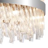 ORI0059PN_CL Orion 18 Light Ceiling Pendant Polished Nickel_Clear