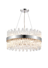 ORI0059PN_CL Orion 18 Light Ceiling Pendant Polished Nickel_Clear