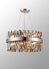 ORI0059PN_SM Orion 18 Light Ceiling Pendant Polished Nickel_Smoked