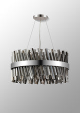 ORI0059PN_SM Orion 18 Light Ceiling Pendant Polished Nickel_Smoked