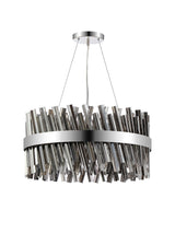 ORI0059PN_SM Orion 18 Light Ceiling Pendant Polished Nickel_Smoked