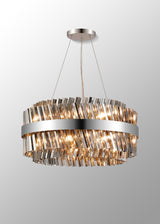 ORI0059PN_SM Orion 18 Light Ceiling Pendant Polished Nickel_Smoked