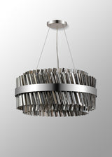 ORI0059PN_SM Orion 18 Light Ceiling Pendant Polished Nickel_Smoked