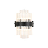 ORI0159BL_CL Orion 4 Light Wall Light Satin Black_Clear