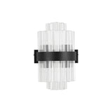 ORI0159BL_CL Orion 4 Light Wall Light Satin Black_Clear