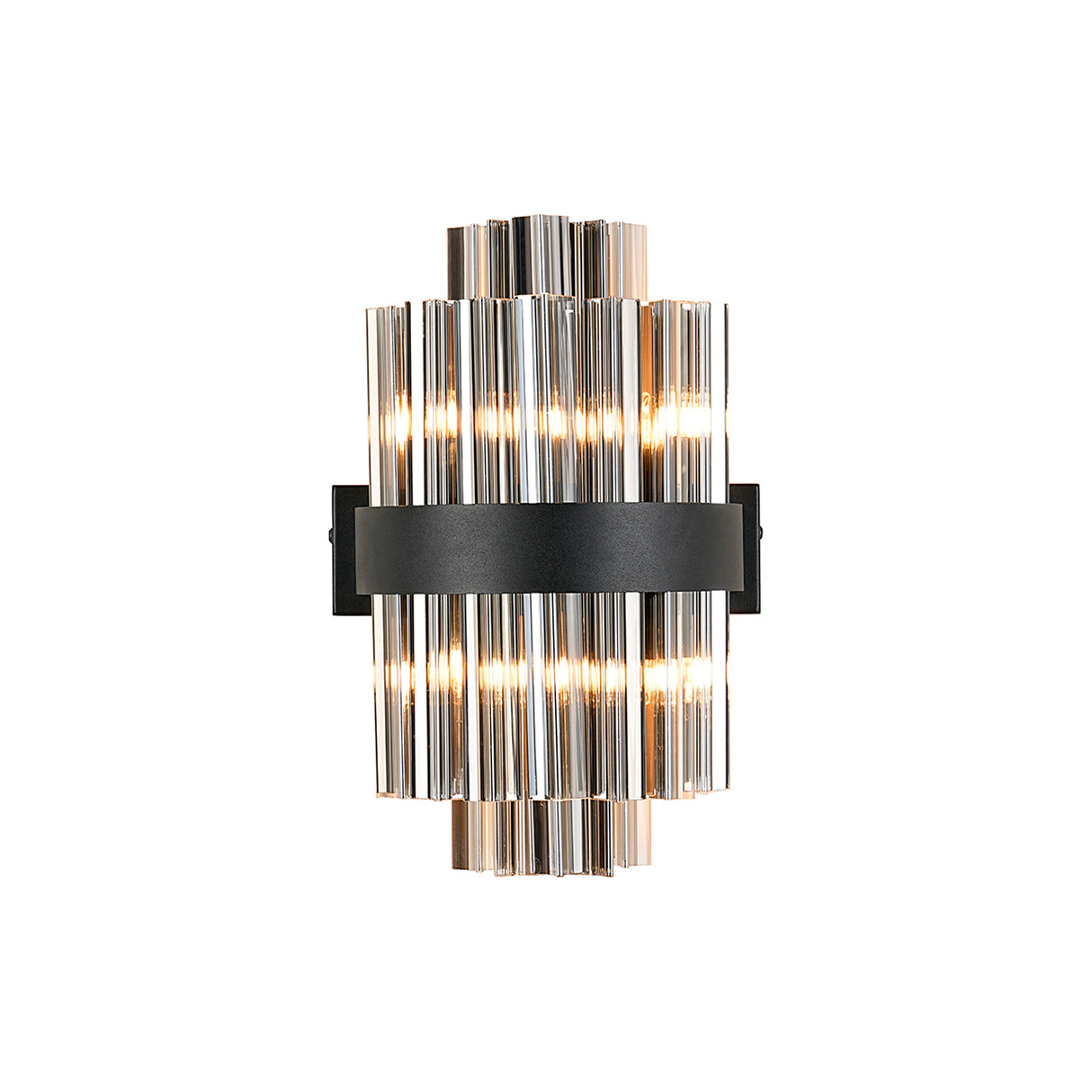 ORI0159BL_SM Orion 4 Light Wall Light Satin Black_Smoked