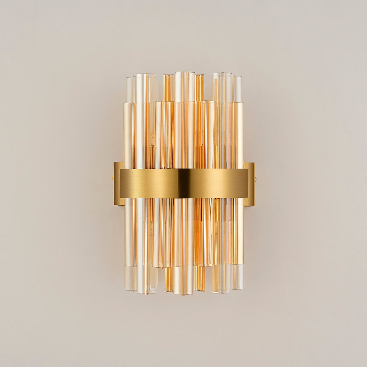 ORI0159BR_AM Orion 4 Light Wall Light Brass_Amber