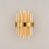 ORI0159BR_AM Orion 4 Light Wall Light Brass_Amber