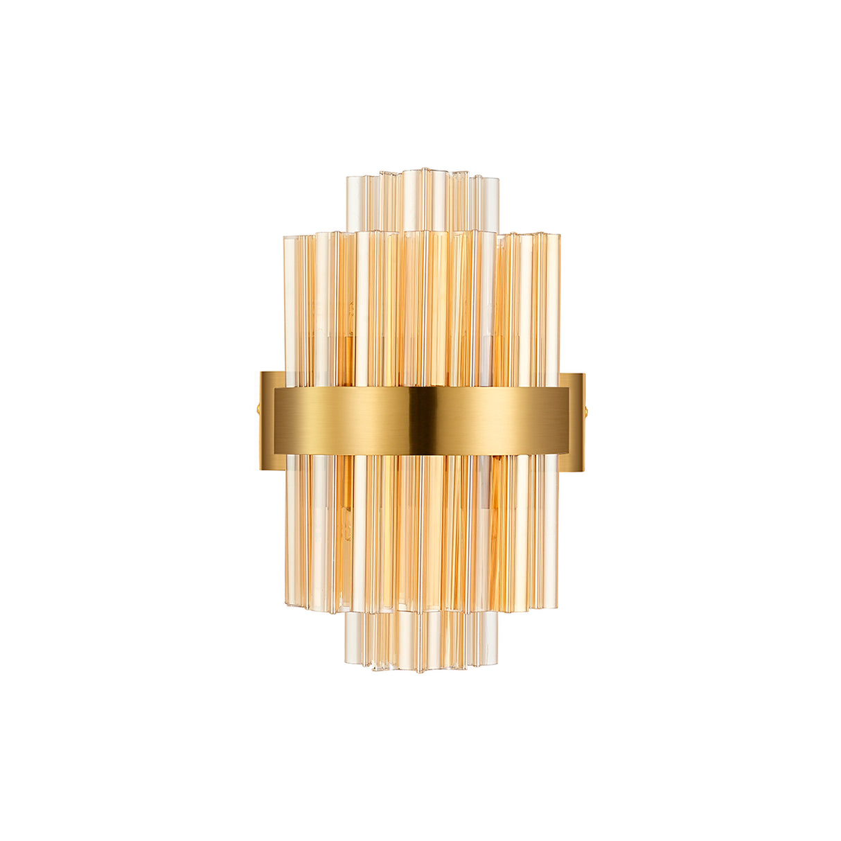 ORI0159BR_AM Orion 4 Light Wall Light Brass_Amber