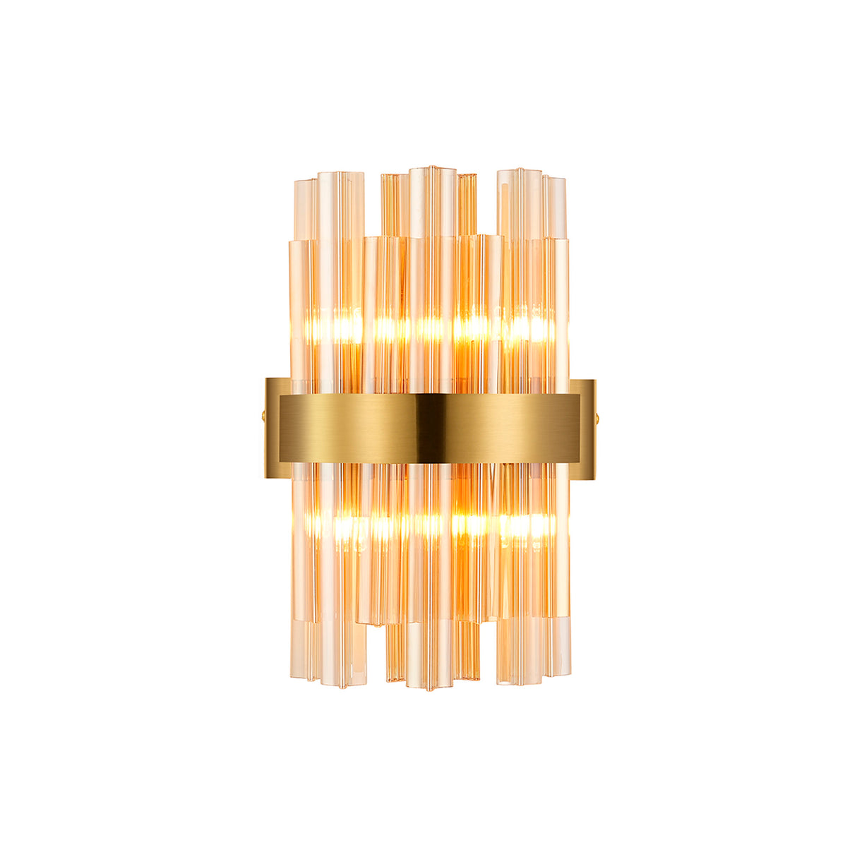 ORI0159BR_AM Orion 4 Light Wall Light Brass_Amber