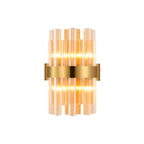 ORI0159BR_AM Orion 4 Light Wall Light Brass_Amber