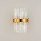 ORI0159BR_CL Orion 4 Light Wall Light Brass_Clear