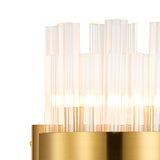 ORI0159BR_CL Orion 4 Light Wall Light Brass_Clear