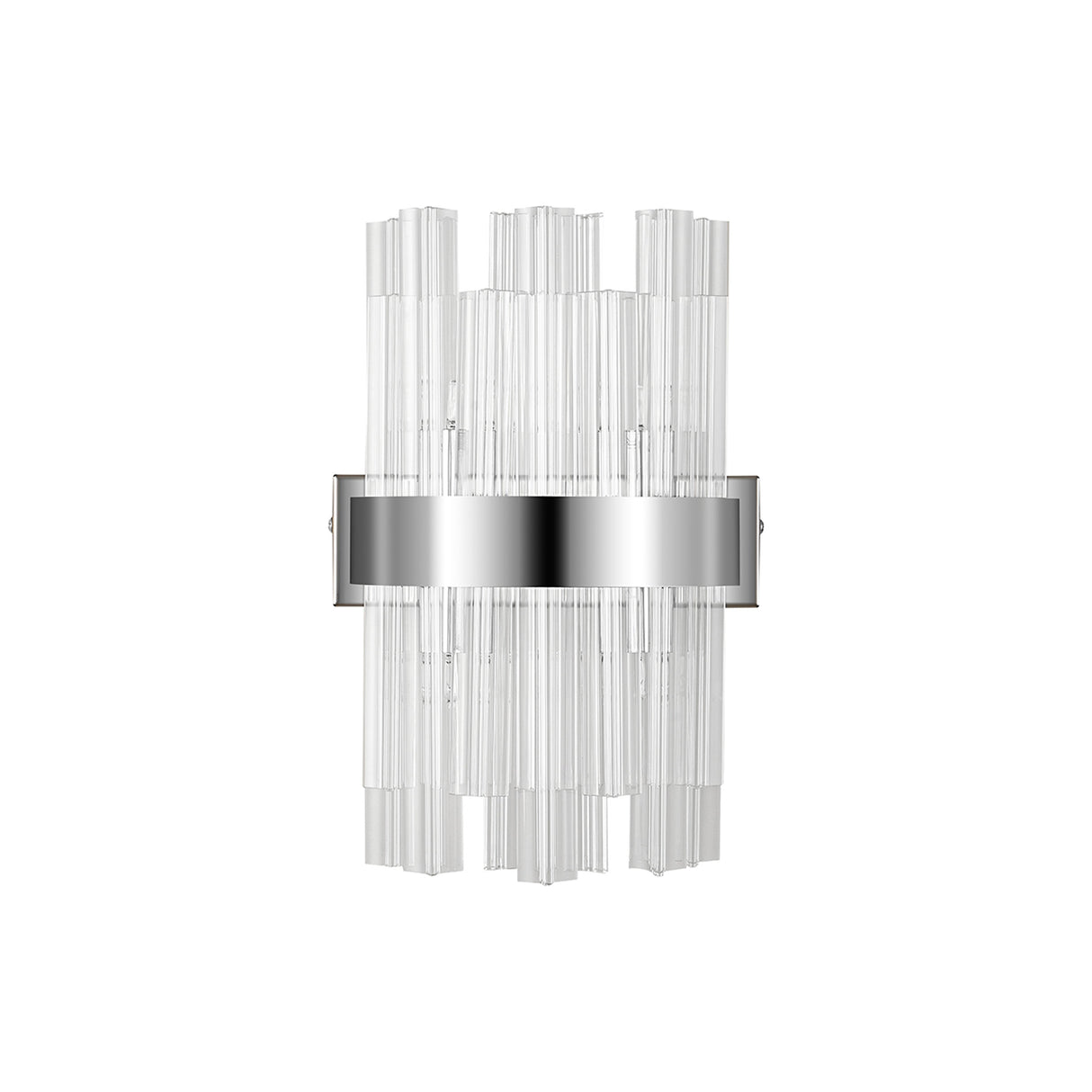 ORI0159PN_C Orion 4 Light Wall Light Polished Nickel_Clear