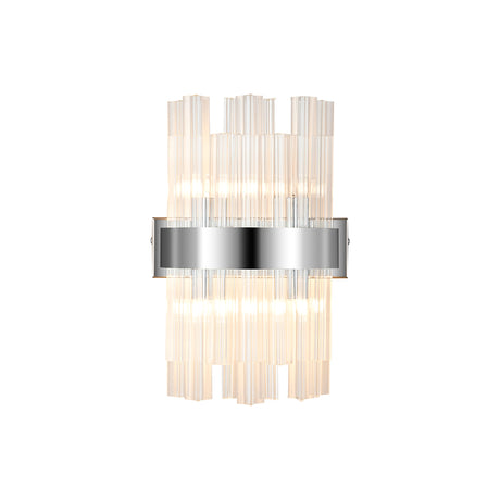 ORI0159PN_C Orion 4 Light Wall Light Polished Nickel_Clear