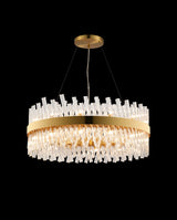 ORI2059BR_CL Orion 24 Light Ceiling Pendant Brass_Clear