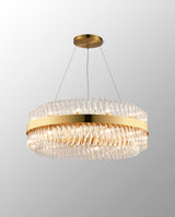 ORI2059BR_CL Orion 24 Light Ceiling Pendant Brass_Clear