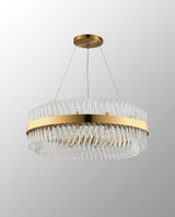 ORI2059BR_CL Orion 24 Light Ceiling Pendant Brass_Clear