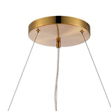 ORI2059BR_CL Orion 24 Light Ceiling Pendant Brass_Clear